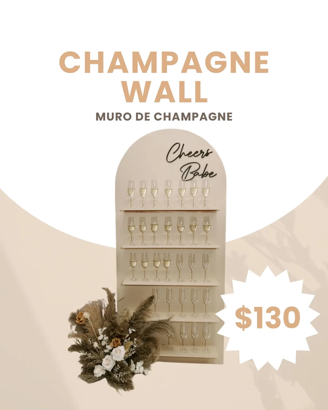 Champagne Wall