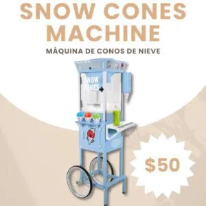 Snow Cones Machine