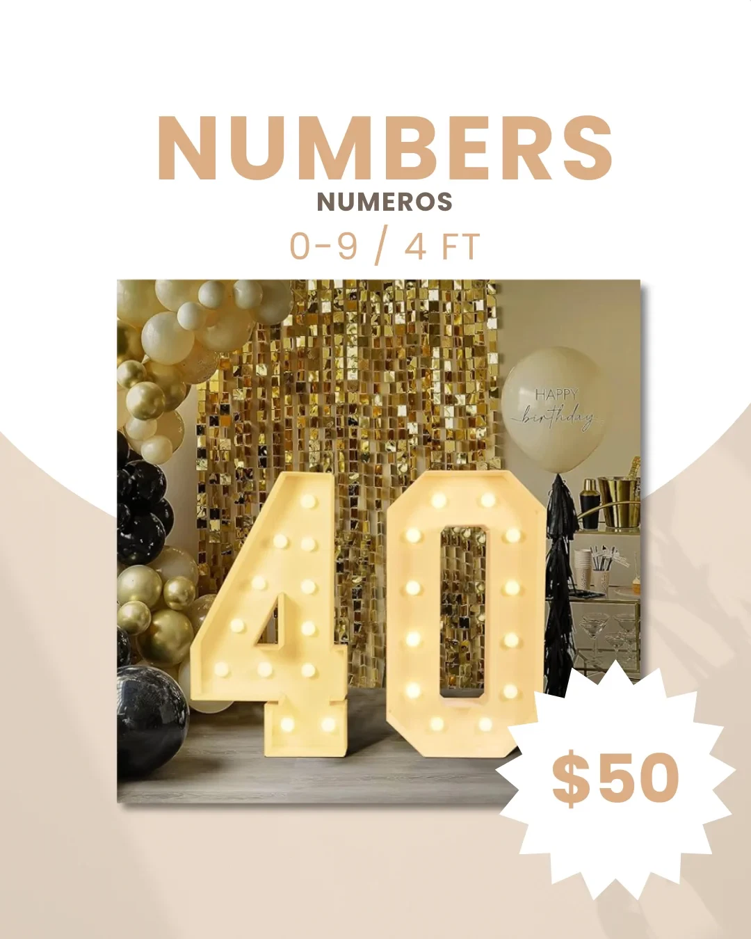 Numbers (for Decor)